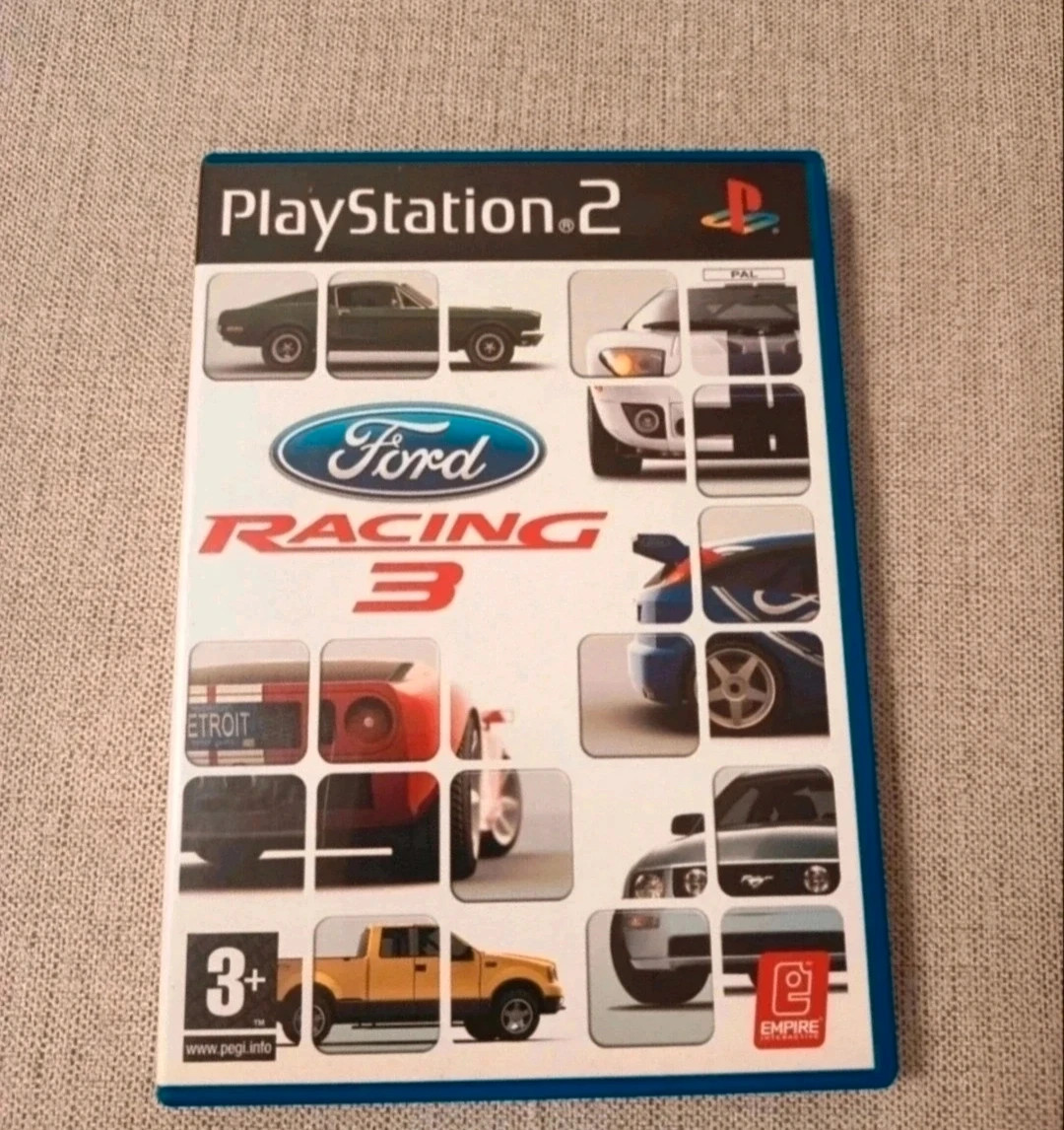 Juego de PS2 Racing 3. Perfecto estado. Manual en español.