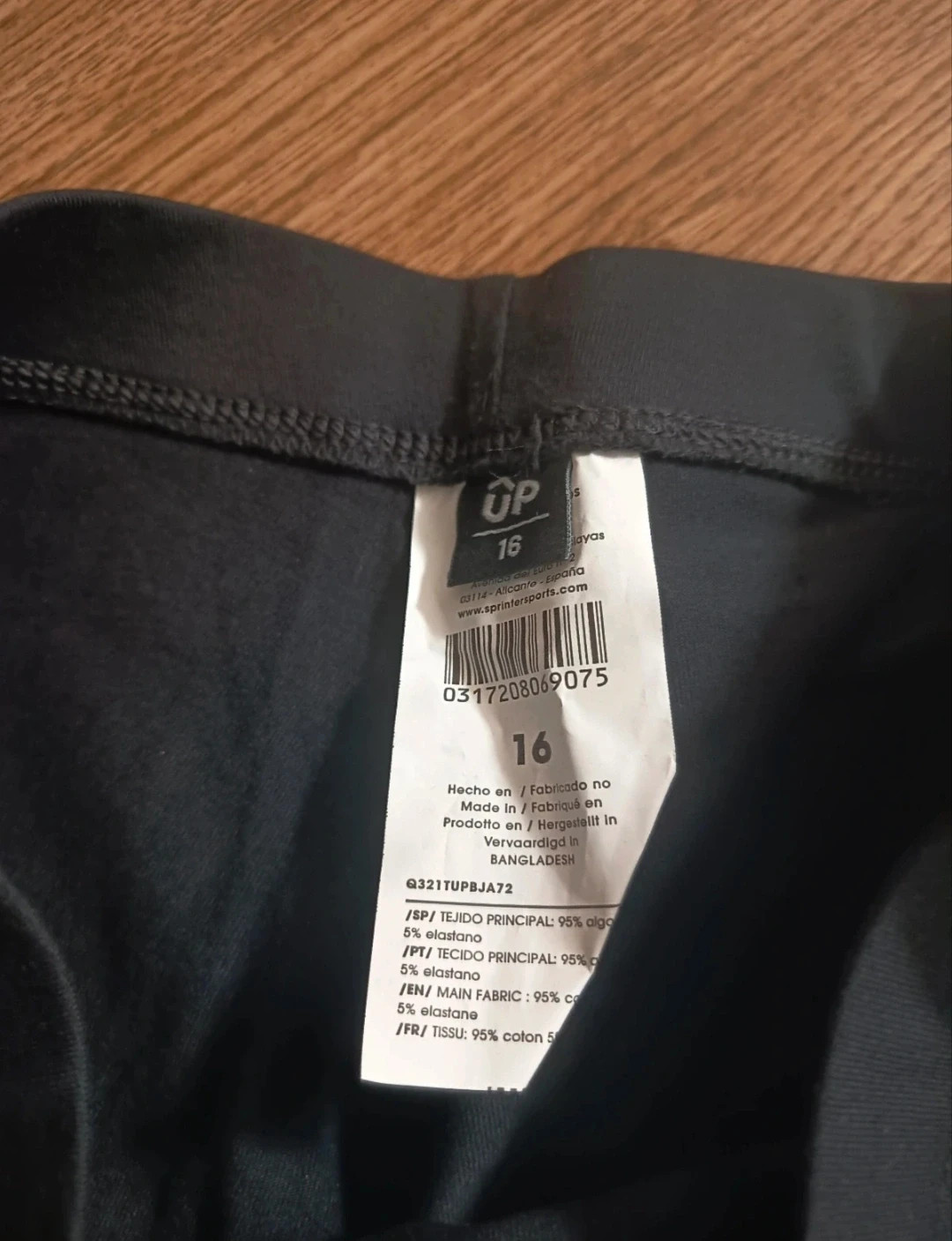 Leggins mallas de chica de Up. Sin estrenar. Talla 16 años – UP – taille 16 ans / 176 cm 4