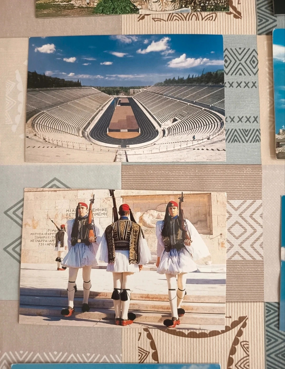 Lote de postales de Grecia 4