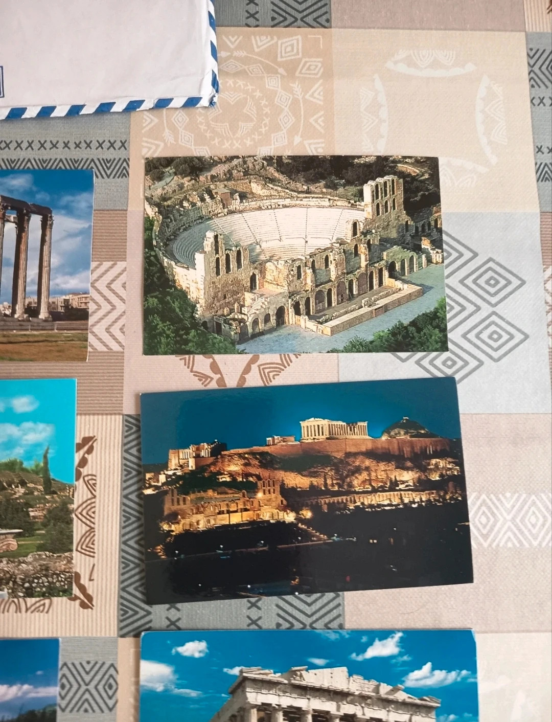 Lote de postales de Grecia 2