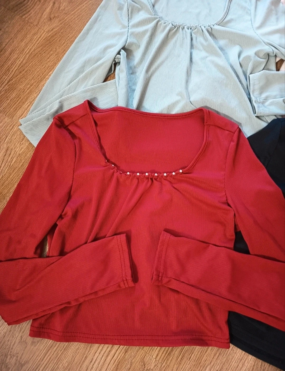 Lote de cuatro tops de mujer. Manga larga. Talla L. Shein. Sin estrenar – Shein – taille L / 40 / 12 2