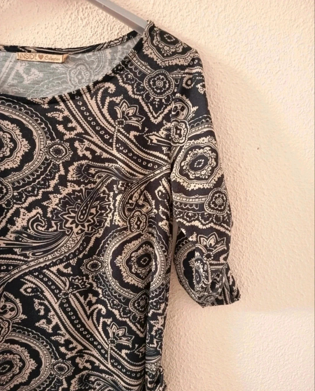 Vestido corto de mujer manga tres cuartos. De Inside. Talla L. Perfecto estado – Inside – taille L / 40 / 12 2