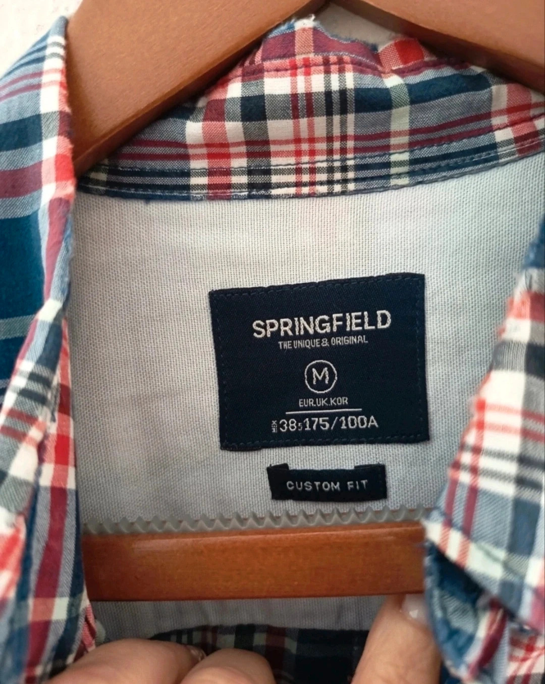 Camisa de hombre vintage de Springfield. Talla L. Perfecto estado – Springfield – taille L 3