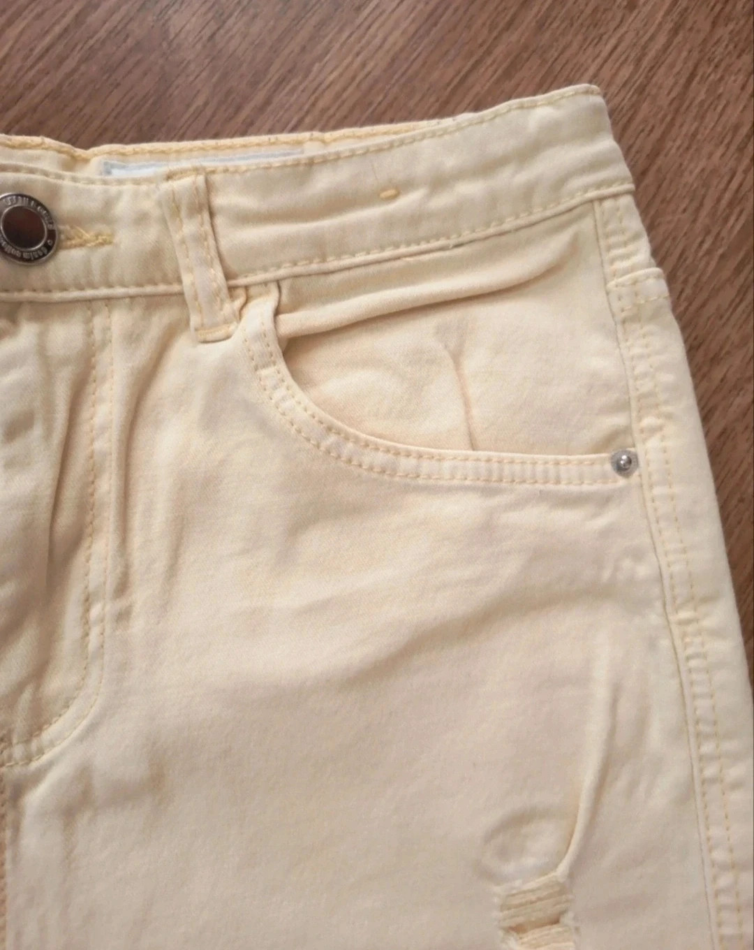 Short vaquero de niña de Lefties. Talla 13-14 años – Lefties – taille 14 ans / 164 cm 2
