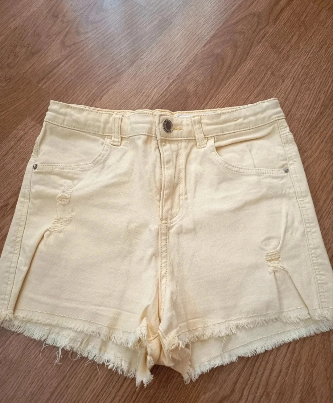 Short vaquero de niña de Lefties. Talla 13-14 años – Lefties – taille 14 ans / 164 cm
