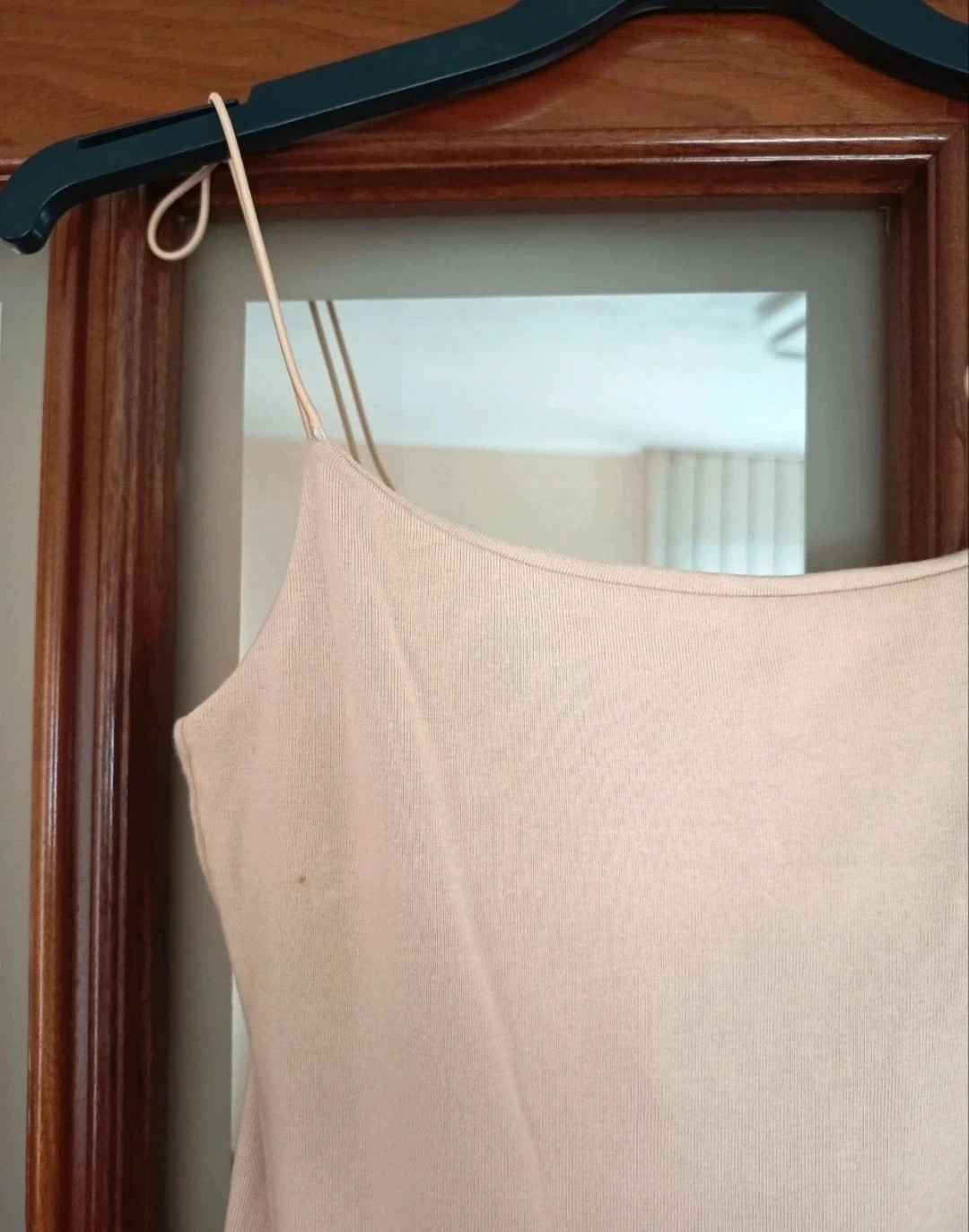Vestido beige de tirantes de mujer Zara. Talla S – Zara – taille S / 36 / 8 3