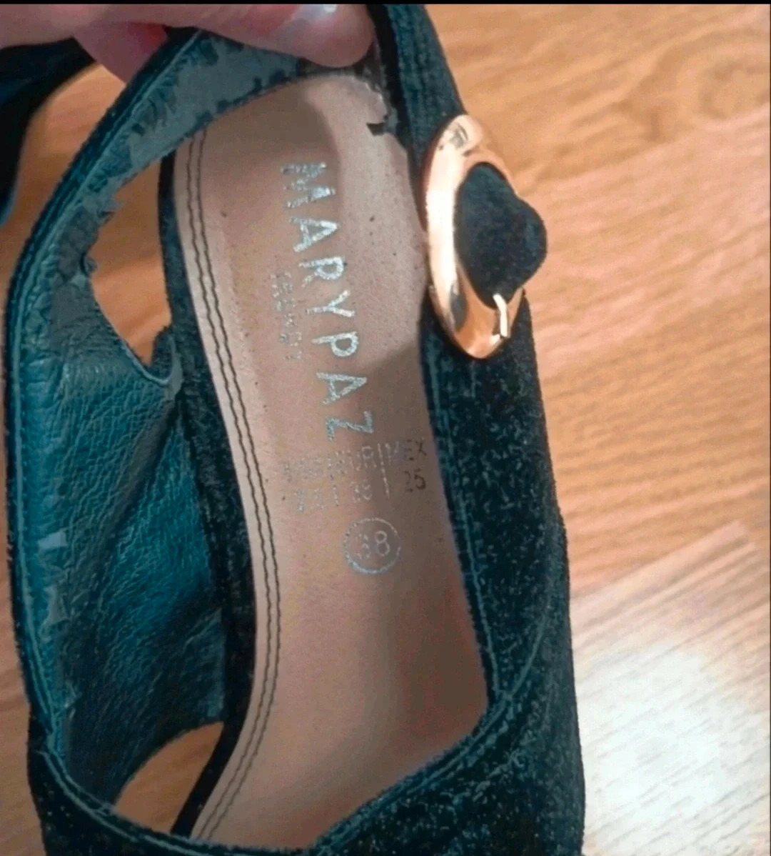Preciosos zapatos de tacón de mujer en buen estado. De Marypaz. Número 38 – Marypaz – taille 38 5