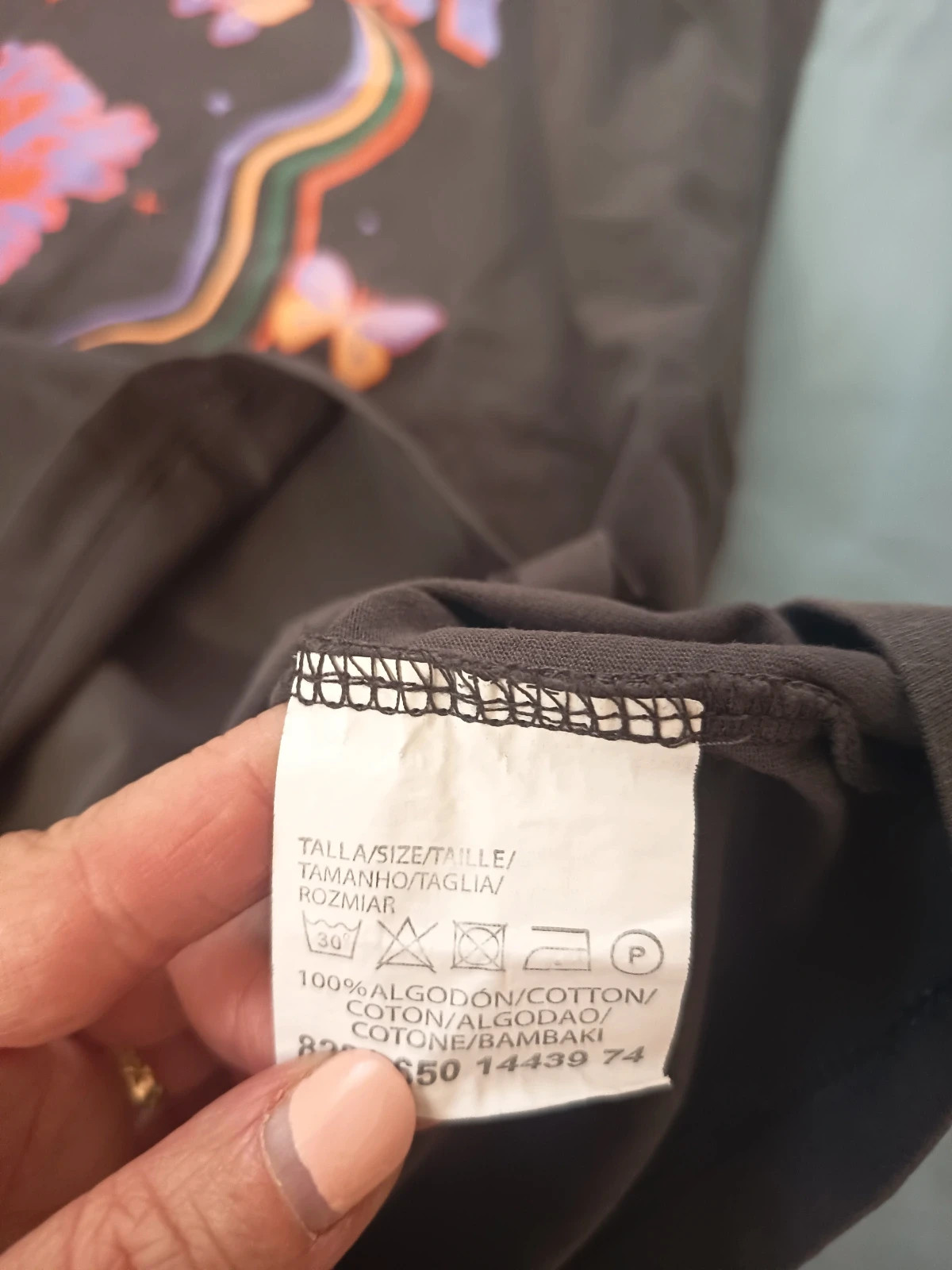 Lote de dos camisetas de mujer manga corta. De Springfield e Inside. Talla L – Springfield – taille L / 40 / 12 5