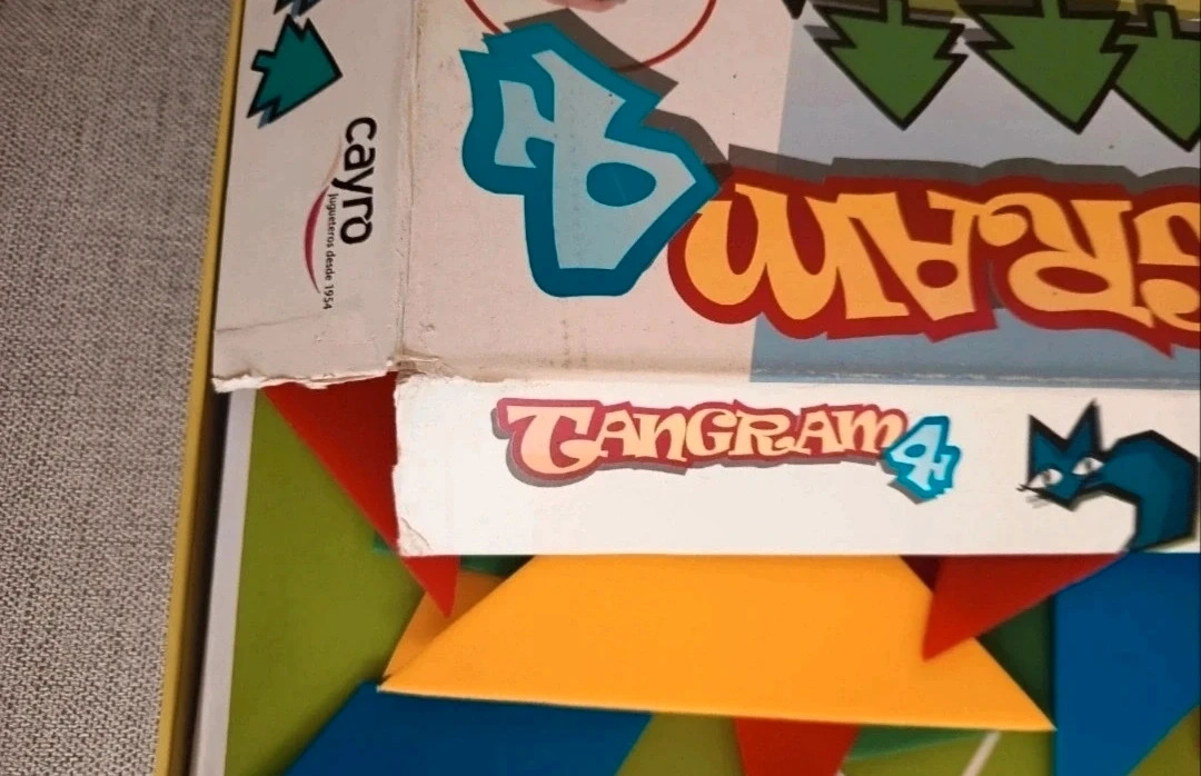 Juguete Tangram 4. Las piezas están en perfecto estado. – Cayro 5
