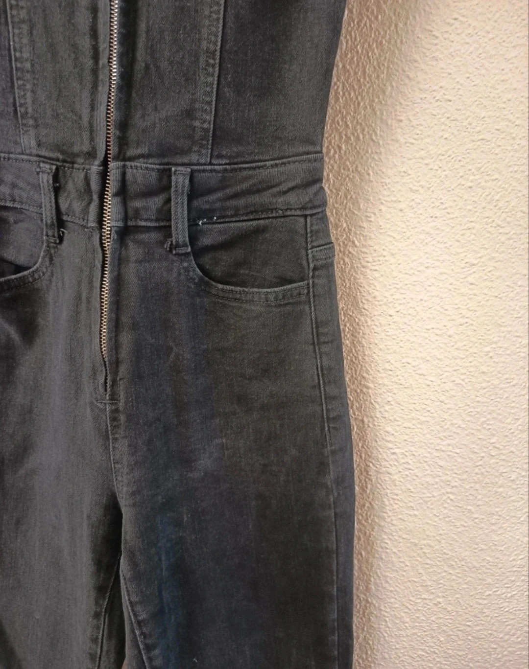 Mono vaquero largo de mujer. De Bershka. Talla XS. Buen estado – Bershka – taille XS / 34 / 6 4