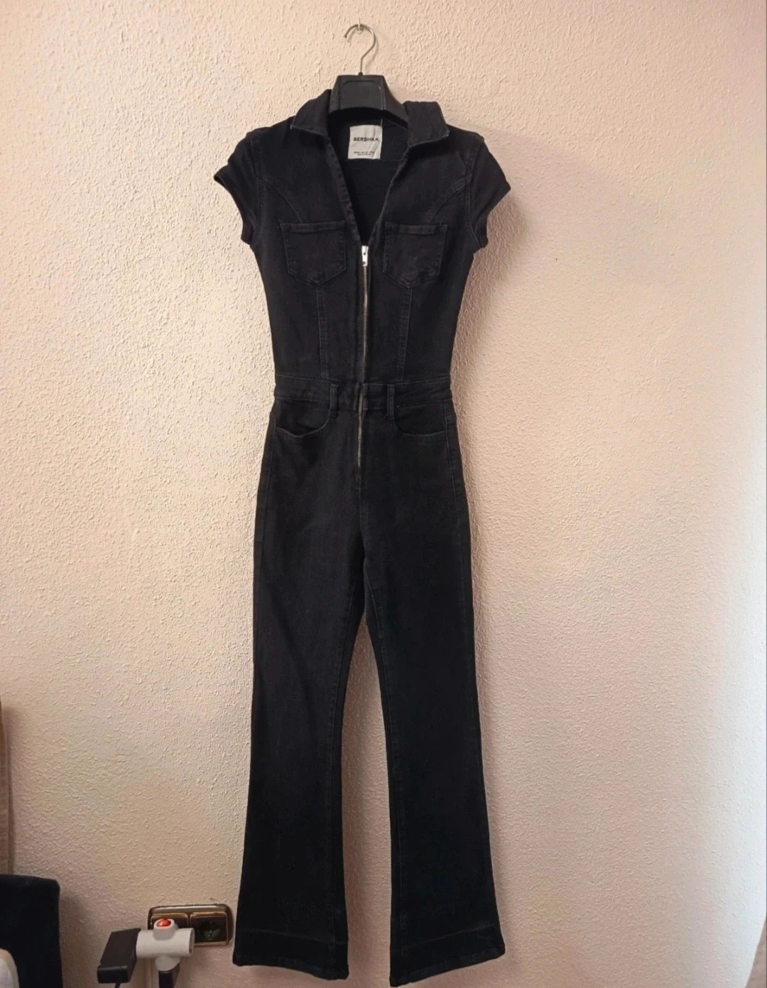 Mono vaquero largo de mujer. De Bershka. Talla XS. Buen estado – Bershka – taille XS / 34 / 6