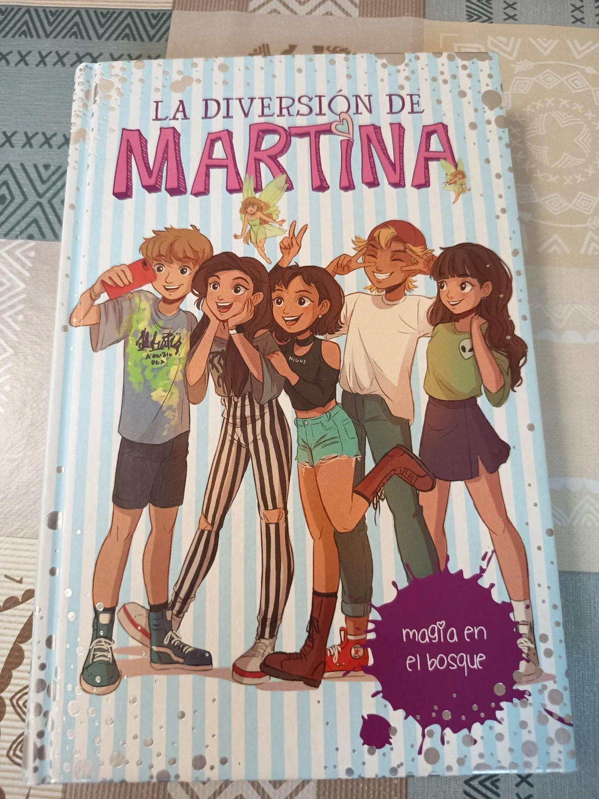 Libro juvenil La diversión de Martina. Tapa dura. Perfecto estado