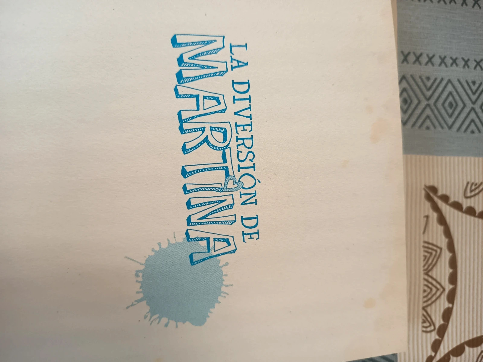 Libro juvenil La diversión de Martina. Tapa dura. Perfecto estado 5