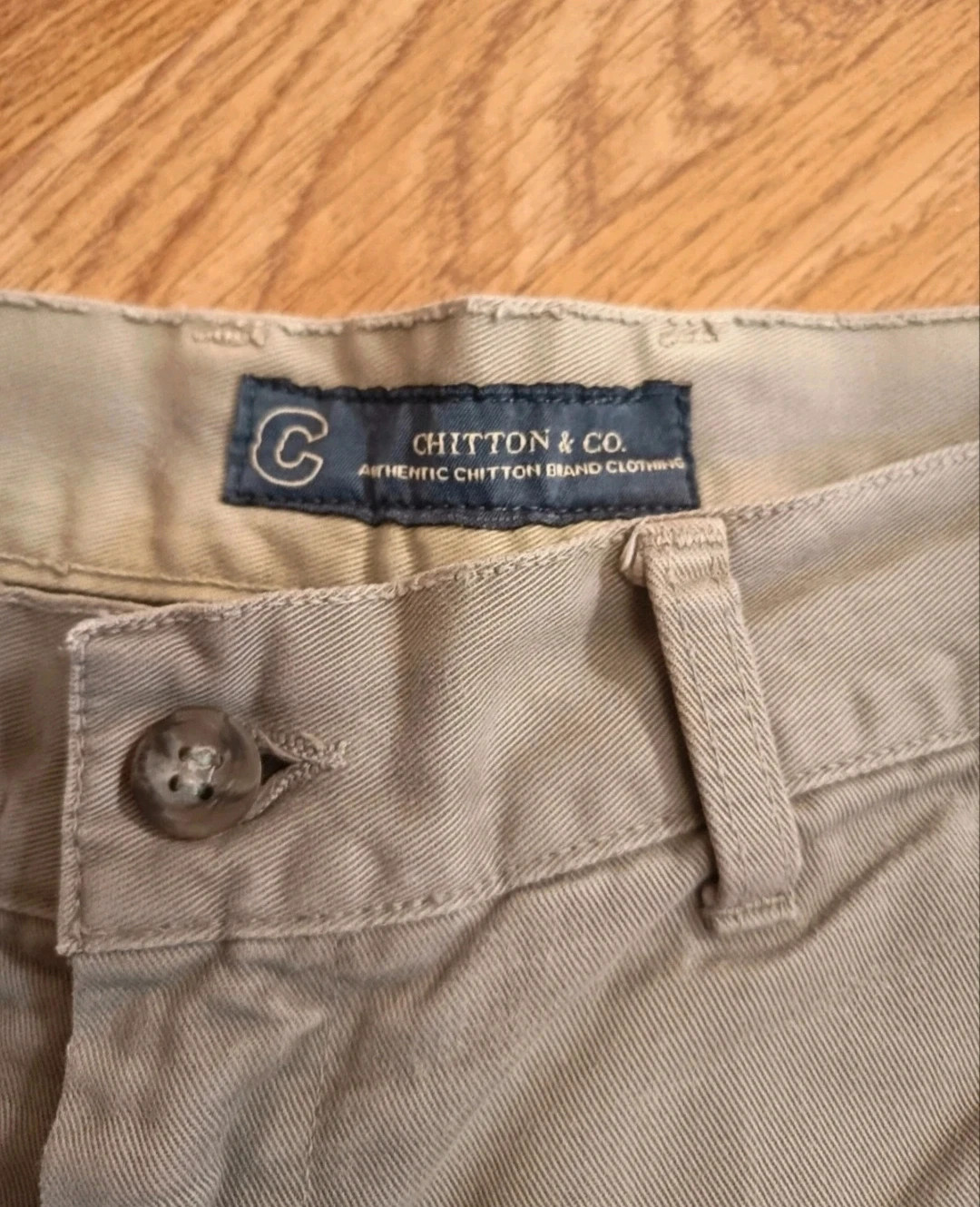 Pantalón chino de hombre de Chitton. Talla 42. Buen estado. – Chitton – taille W33 | FR 42 5