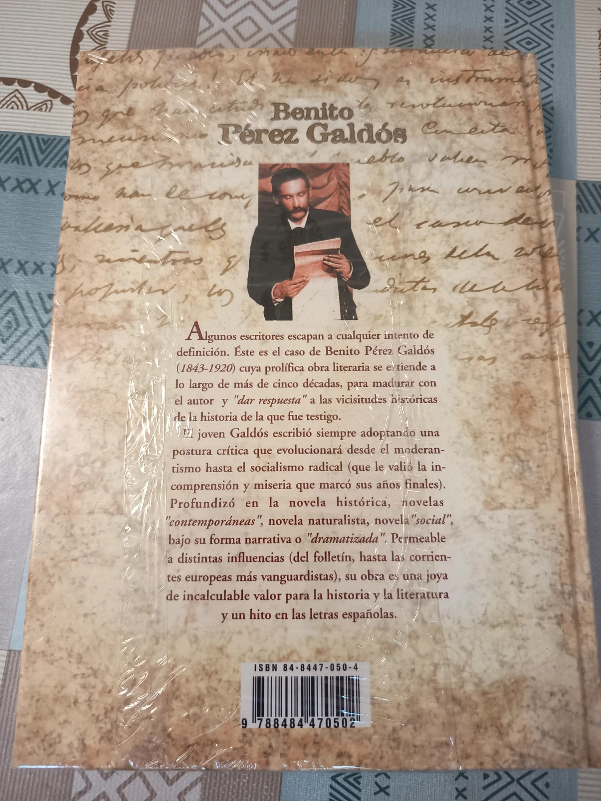 Libro Misericordia de Benito Pérez Galdós. Sin desprecintar. Tapa dura 3