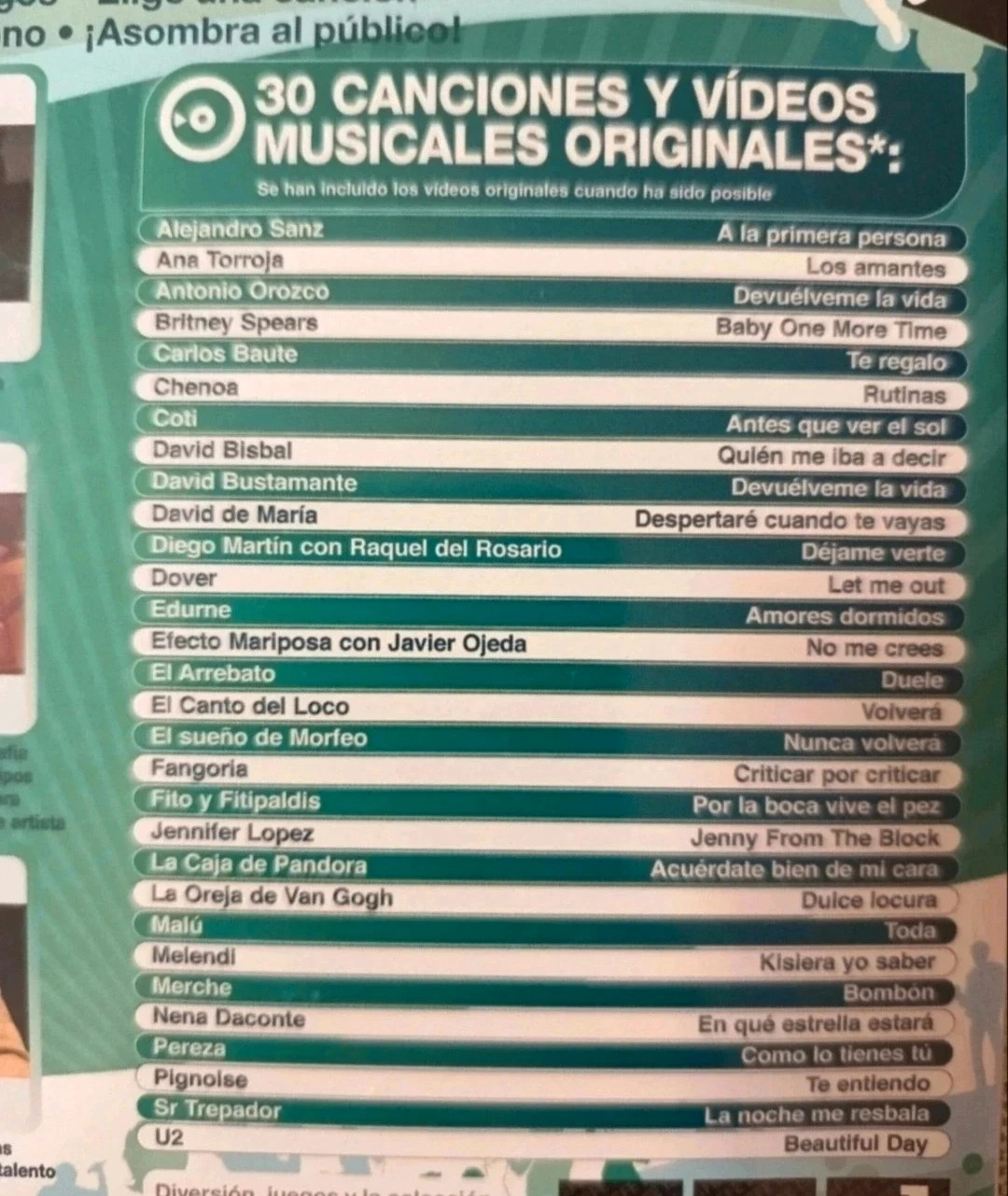 Juego de Sing start de PS2. Perfecto estado. Hits de los 40 principales 3