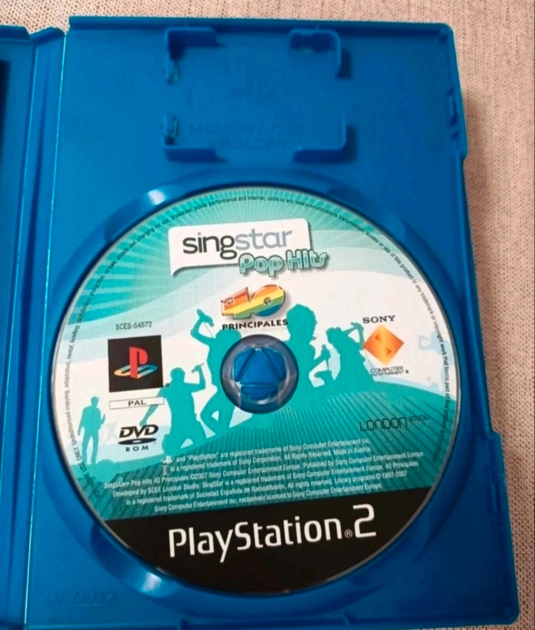 Juego de Sing start de PS2. Perfecto estado. Hits de los 40 principales 4