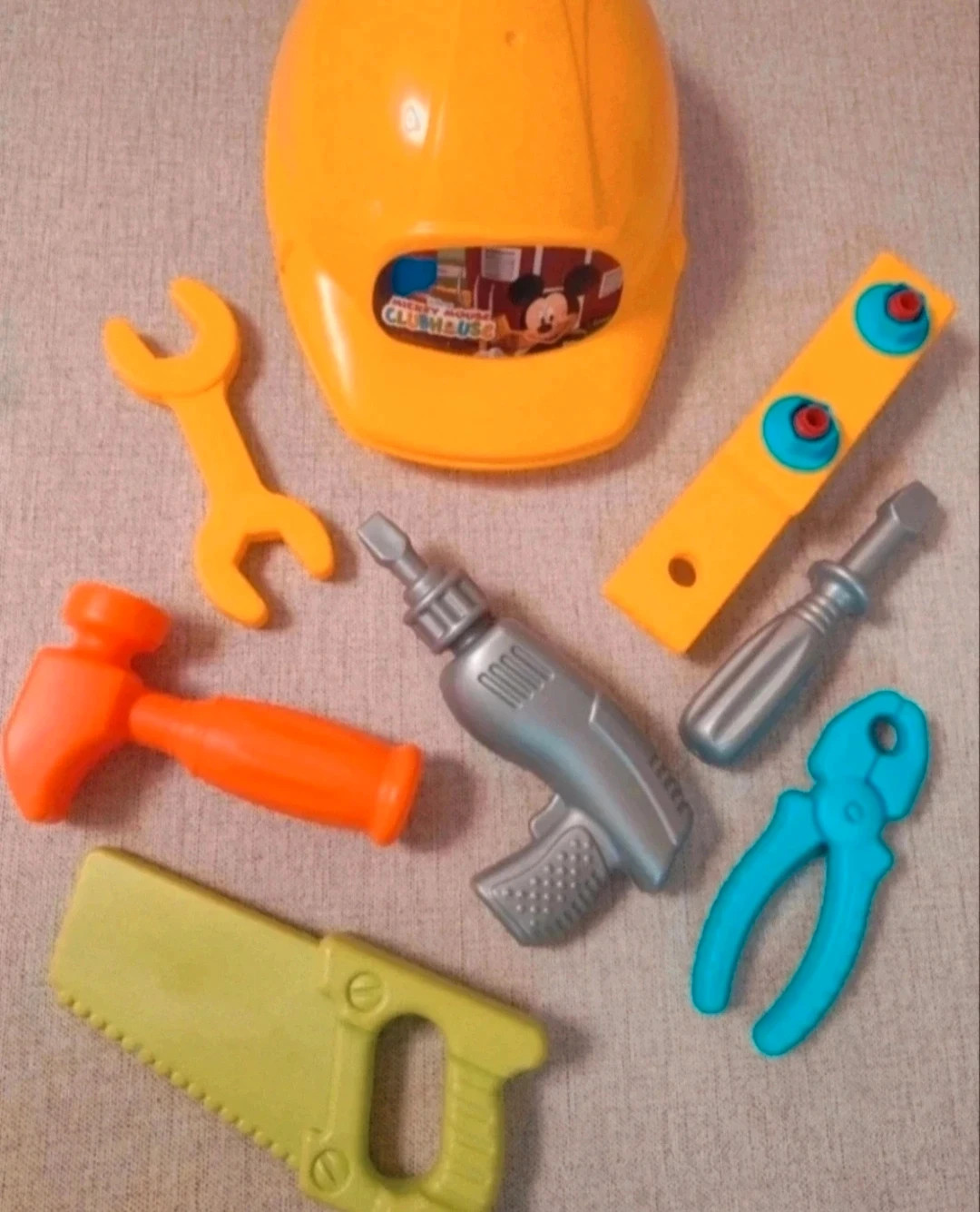 Juguete de construcción de Mickey Mouse de Disney. Perfecto estado