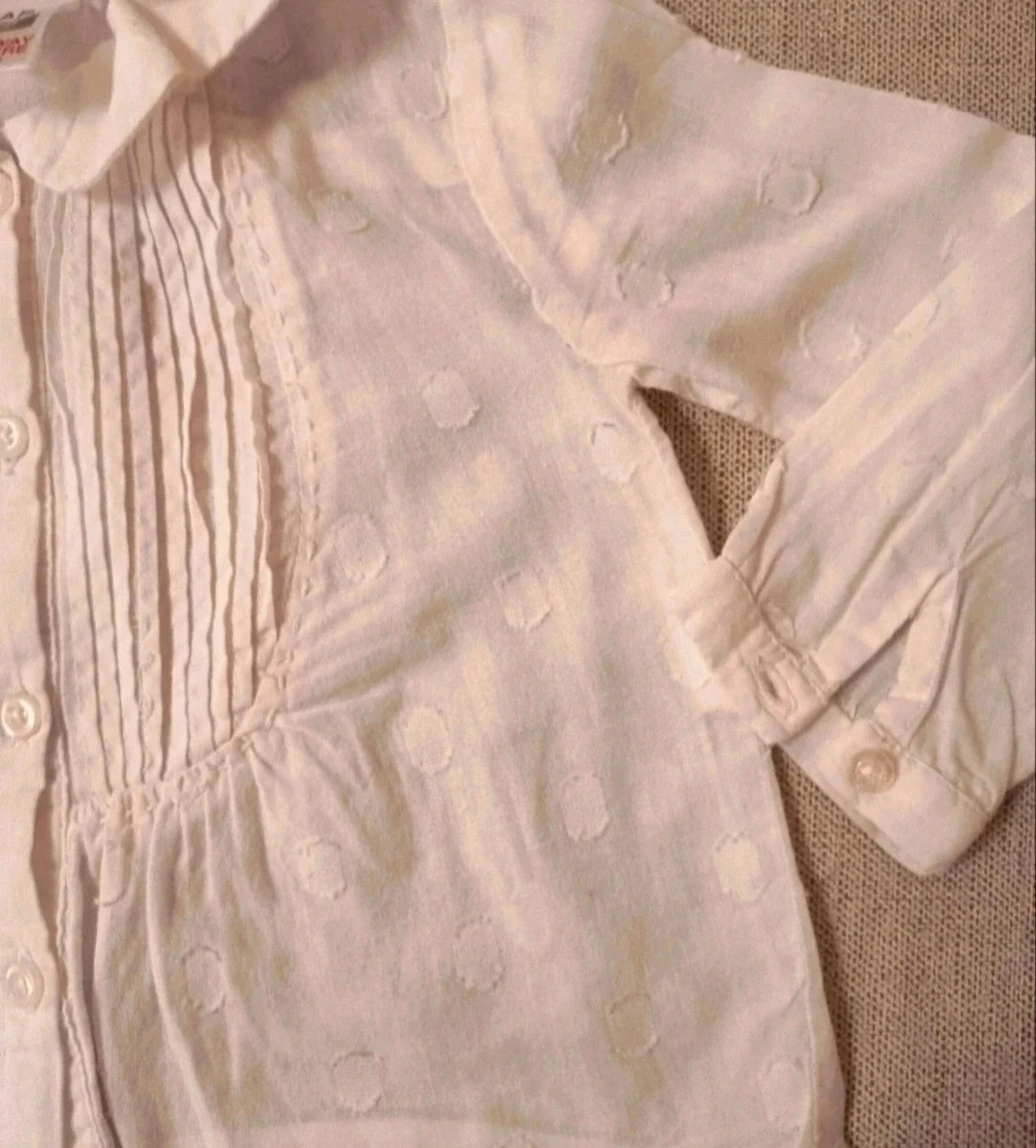 Preciosa blusa de niña bebé de Zara. Talla 6-9 meses. – Zara – taille 6-9 mois / 68 cm 2