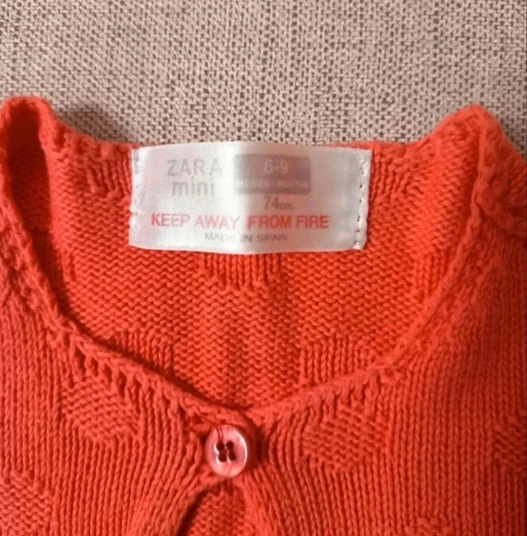 Preciosa chaquetilla de niña bebé de Zara. Talla 6-9 meses – Zara – taille 6-9 mois / 68 cm 3