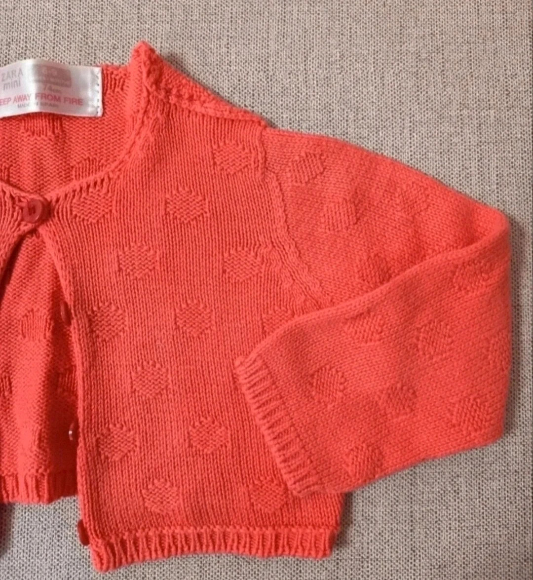 Preciosa chaquetilla de niña bebé de Zara. Talla 6-9 meses – Zara – taille 6-9 mois / 68 cm 2