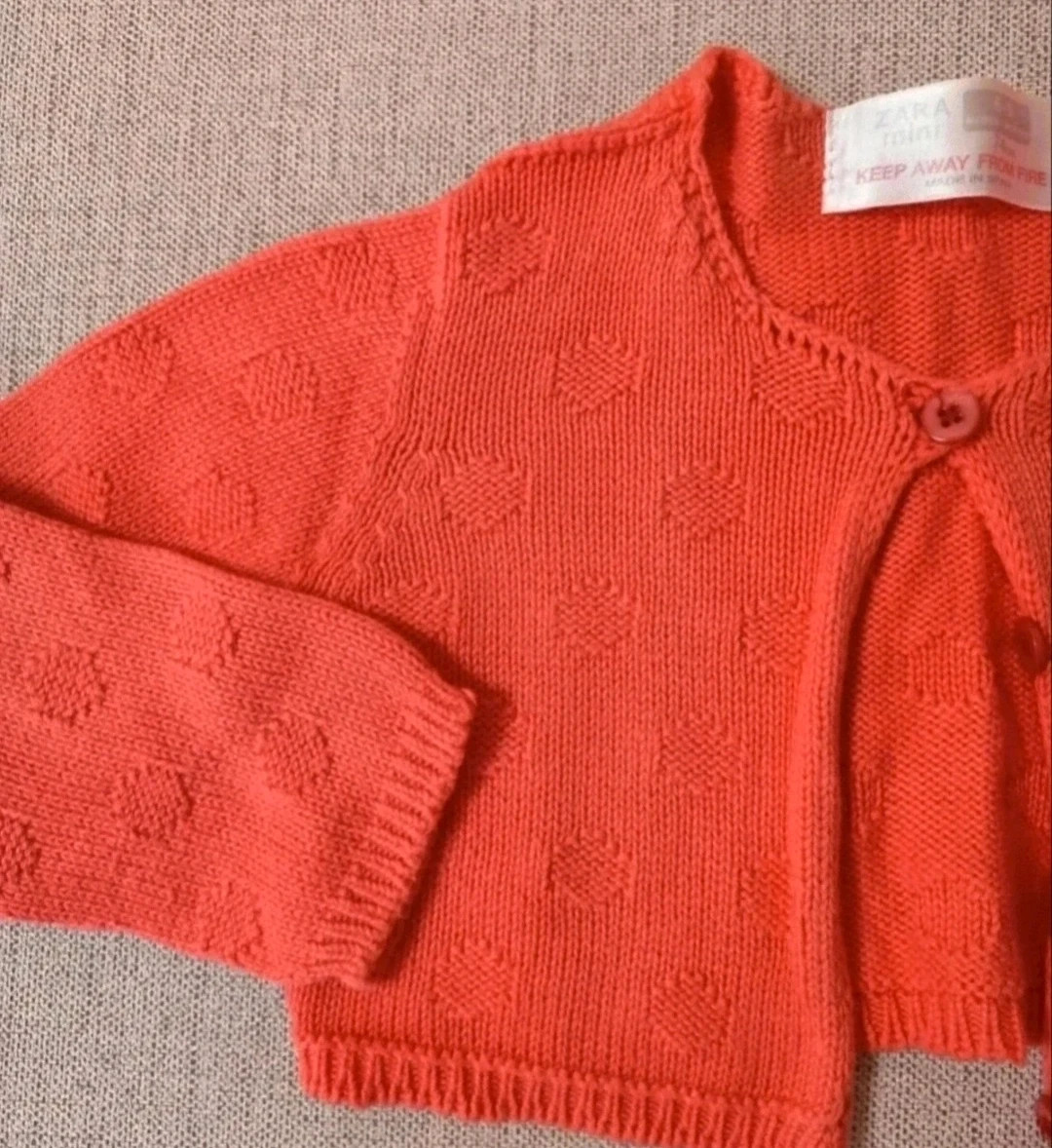 Preciosa chaquetilla de niña bebé de Zara. Talla 6-9 meses – Zara – taille 6-9 mois / 68 cm 4