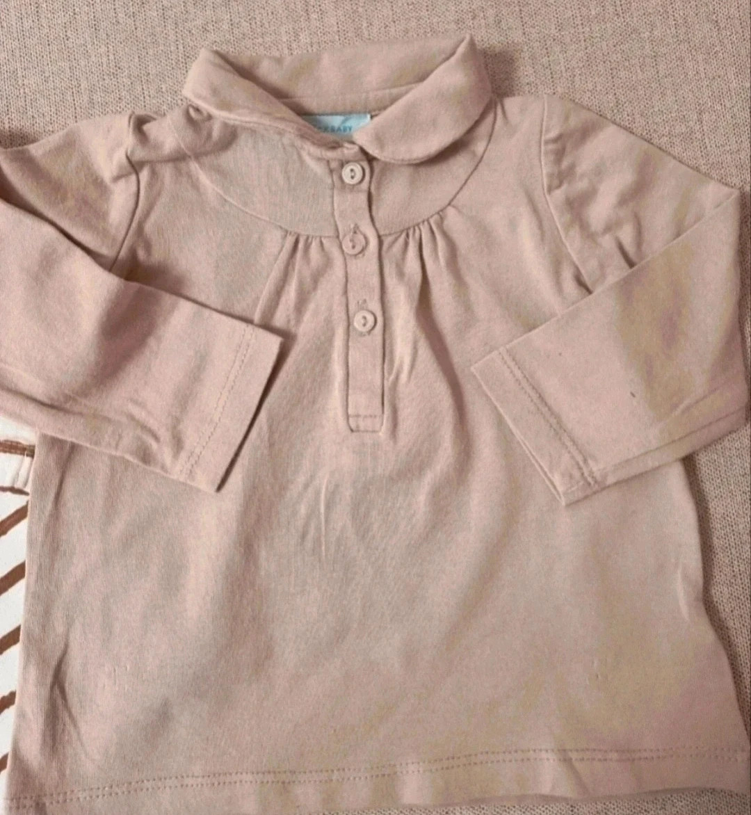 Lote de dos camisetas de niña bebé. Tex y Zara. Talla 6-9 meses – Zara – taille 6-9 mois / 68 cm 2