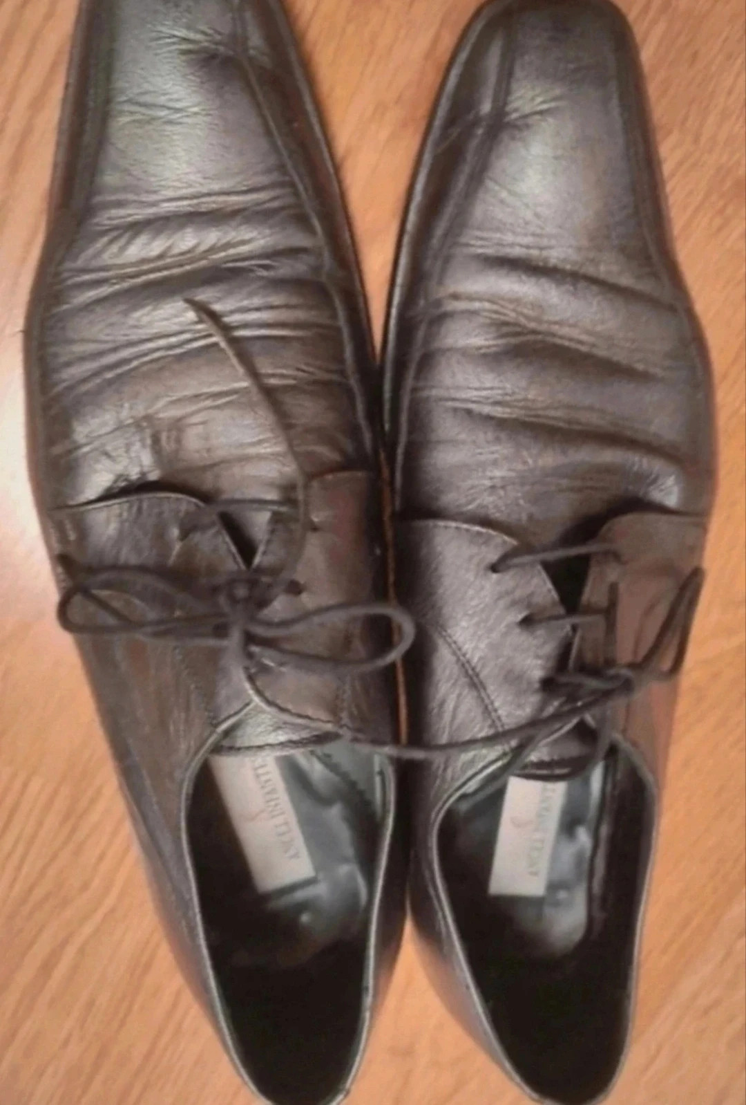 Zapatos de hombre en gris plateado. De Angel Infantes. Número 42 – Angel Infantes – taille 42 5
