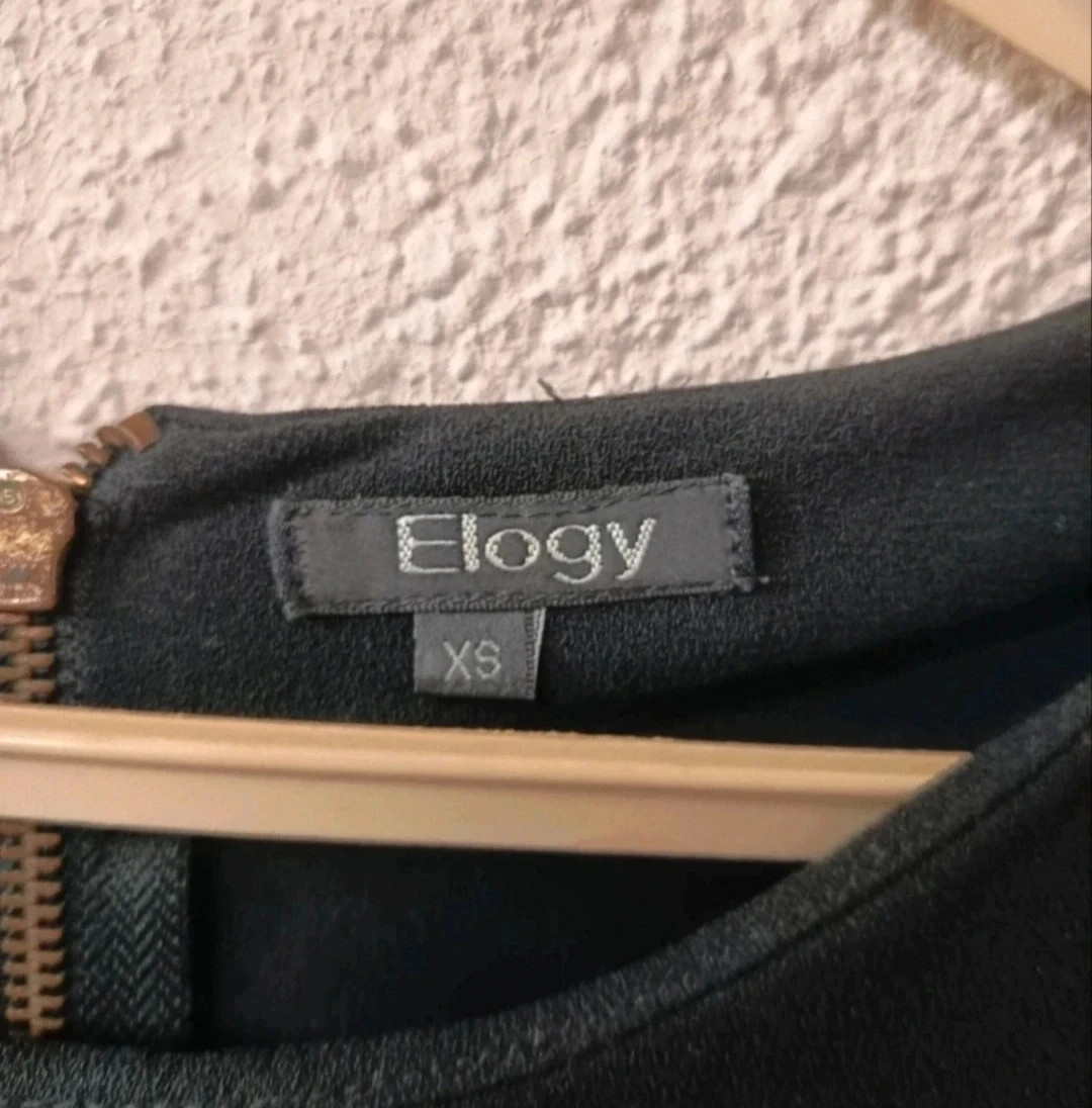 Precioso vestido de mujer en negro de Elogy. Talla XS. Buen estado – Elogy – taille XS / 34 / 6 5