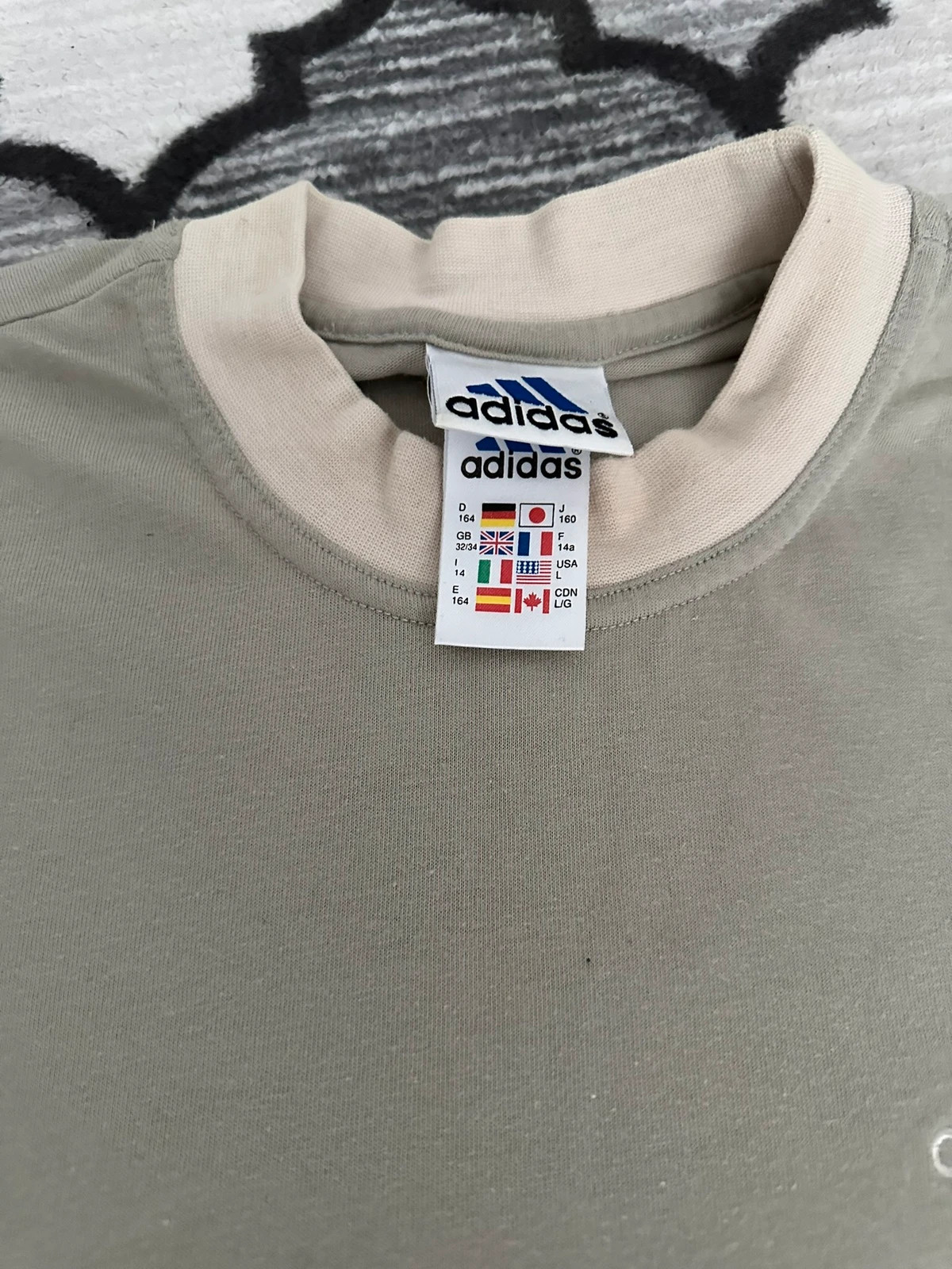 Adidas Vintage T-Shirt – adidas – taille S 3