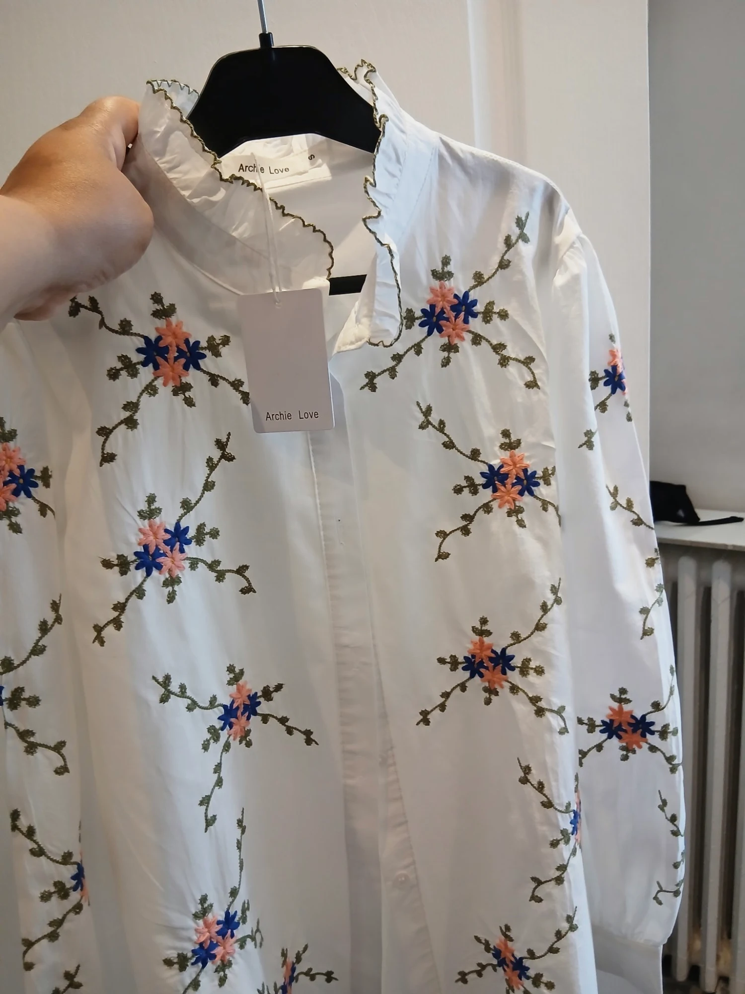 Chemise brodé
