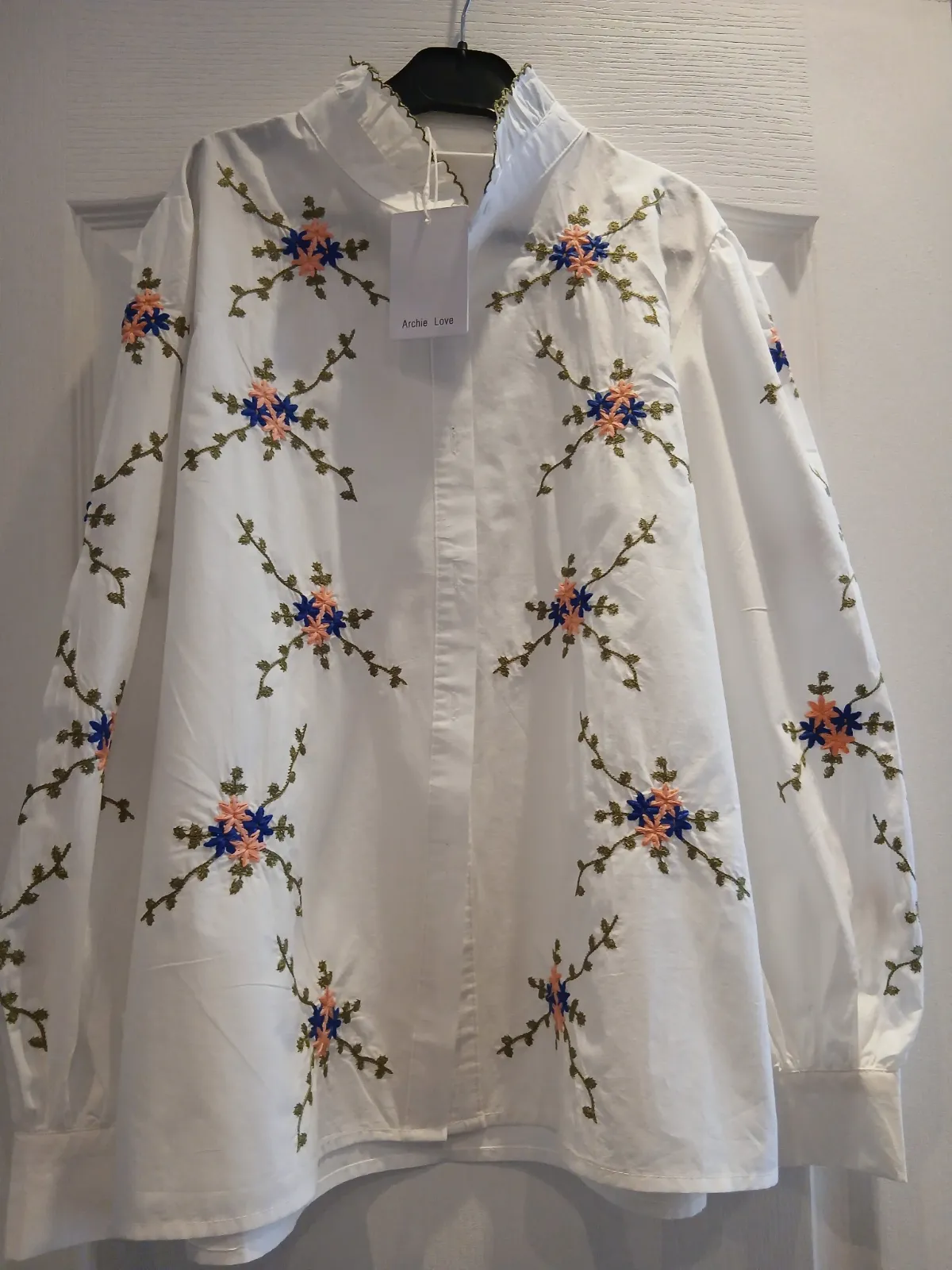 Chemise brodé – Sans marques – taille M 7