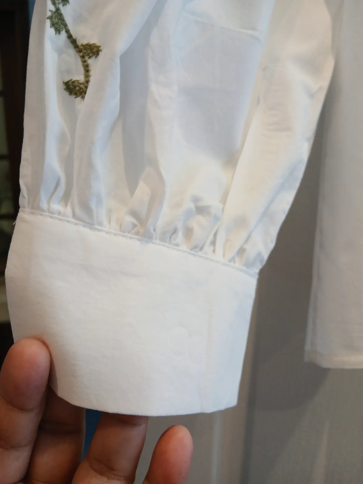 Chemise brodé – Sans marques – taille M 8