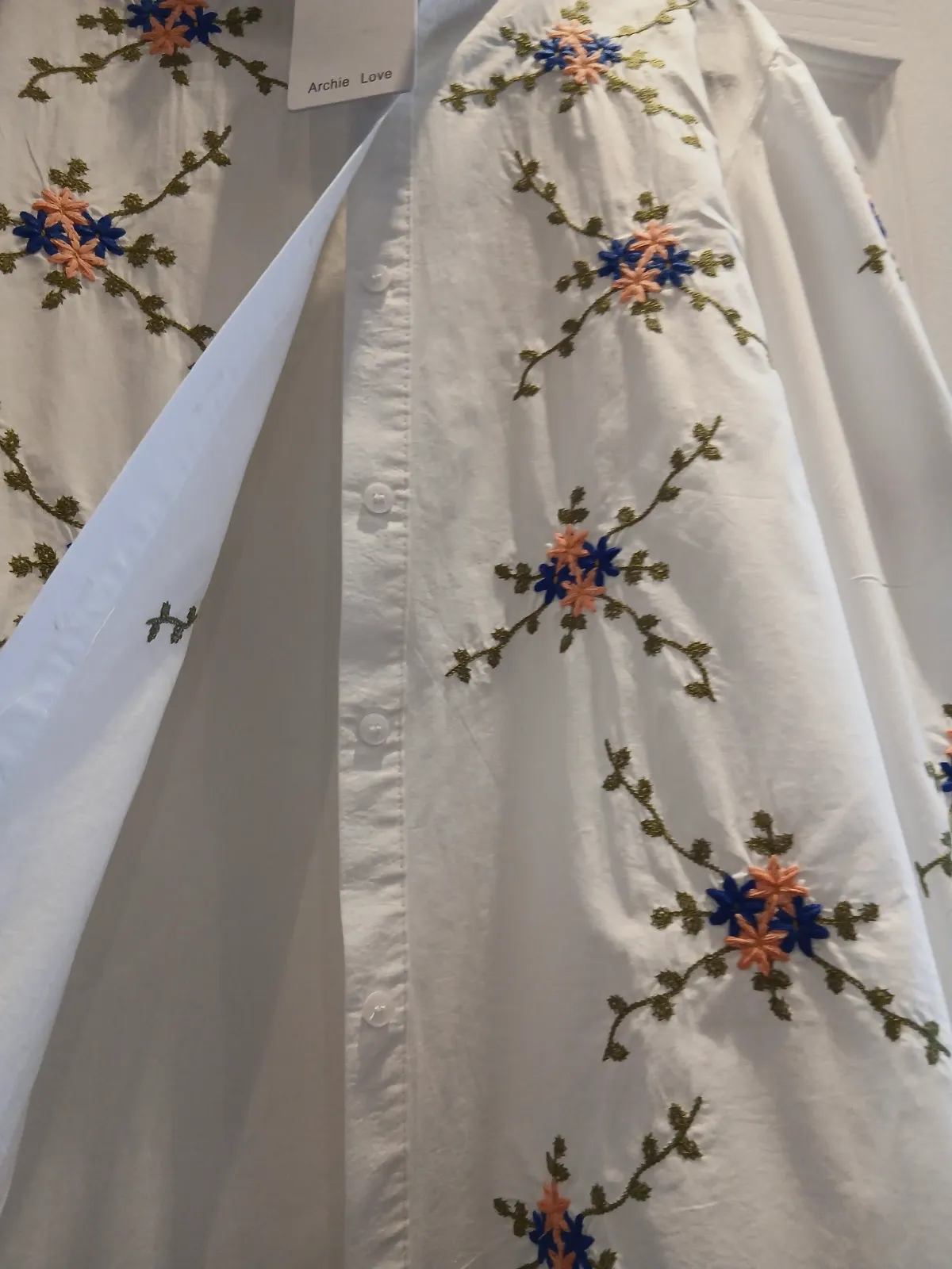 Chemise brodé – Sans marques – taille M 5