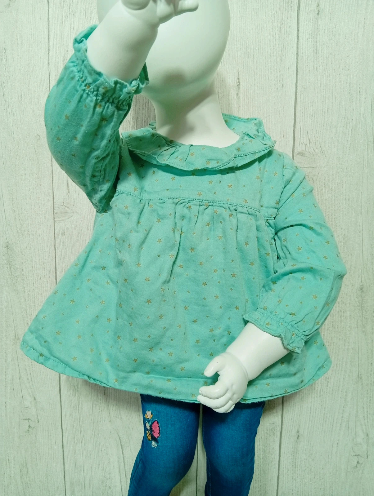 Ensemble 2 pieces fille - taille 12 mois (74 cm) - orchestra - couleur marine menthe – Orchestra – taille 9-12 mois / 74 cm 2