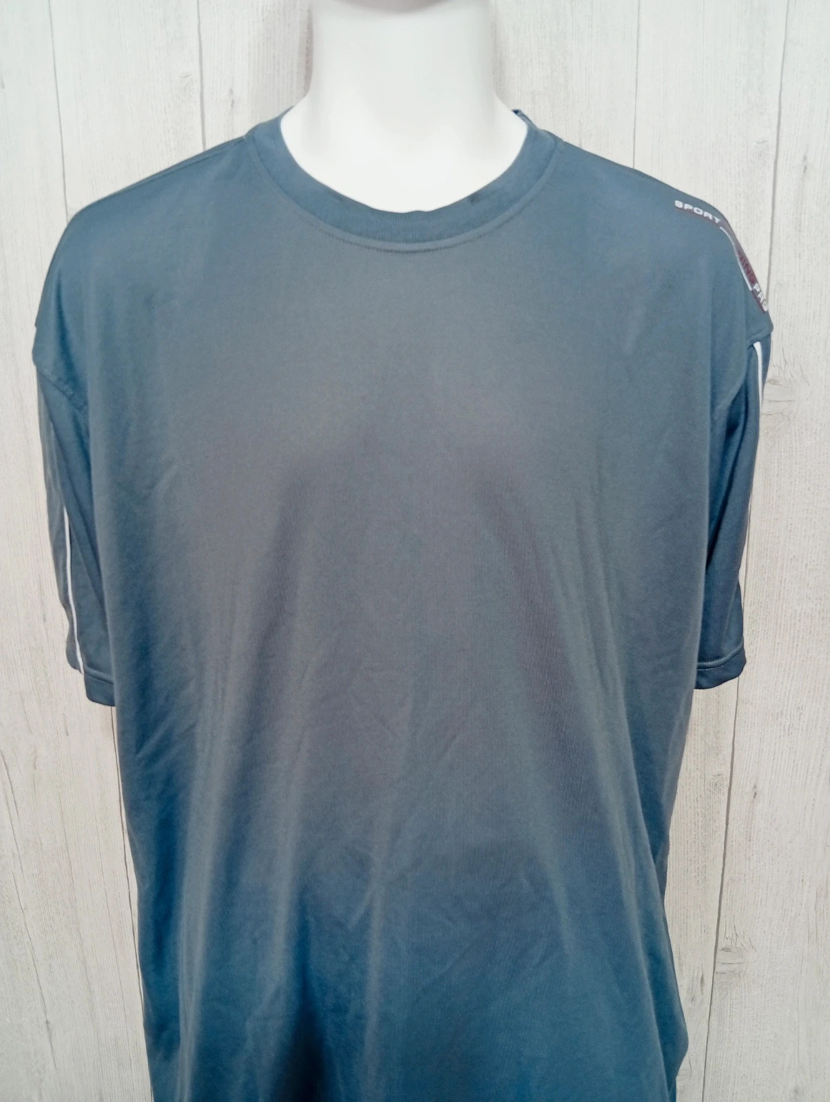 T shirt uni a manches courtes homme - taille XXL/44 - domyos - couleur gris – Domyos – taille XXL 2