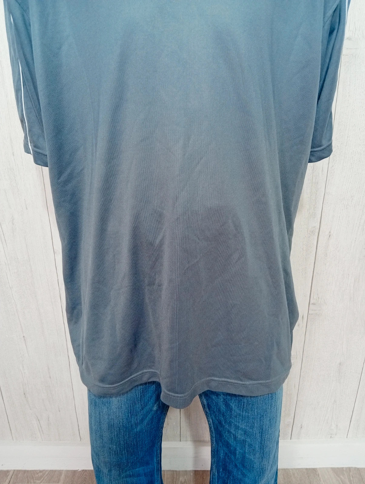 T shirt uni a manches courtes homme - taille XXL/44 - domyos - couleur gris – Domyos – taille XXL 3