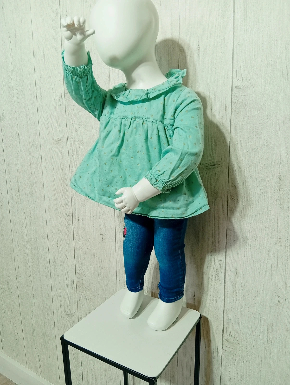 Ensemble 2 pieces fille - taille 12 mois (74 cm) - orchestra - couleur marine menthe – Orchestra – taille 9-12 mois / 74 cm 5