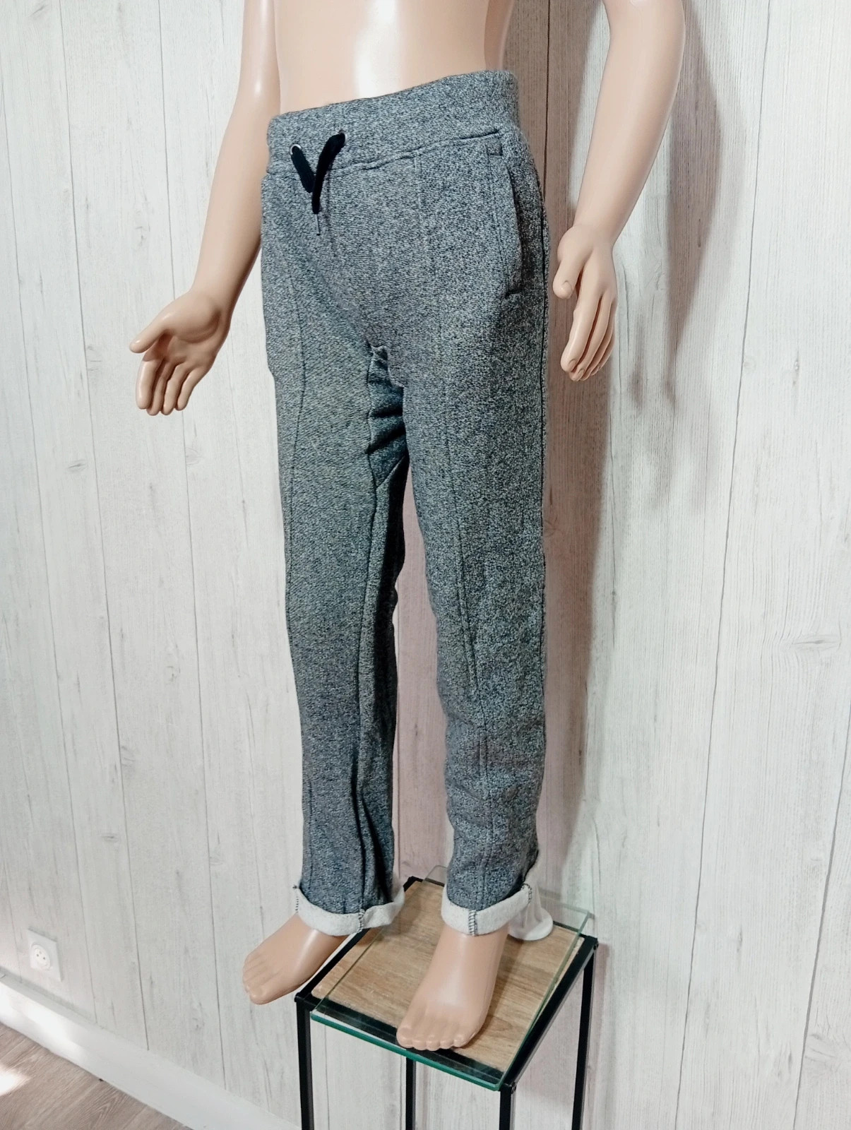 Pantalon jogging fille - taille 10 ans (140 cm) - orchestra - couleur gris – Orchestra – taille 10 ans / 140 cm 5