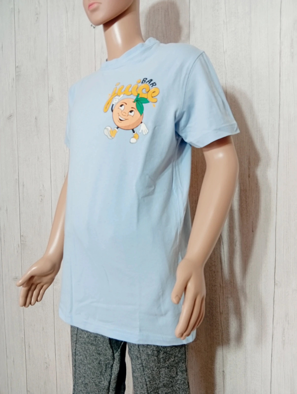 T-shirt imprimé manches courtes garcon - taille 11/12 ans (146/152 cm) - zeeman - couleur bleu clair – Zeeman – taille 11 ans / 146 cm 5
