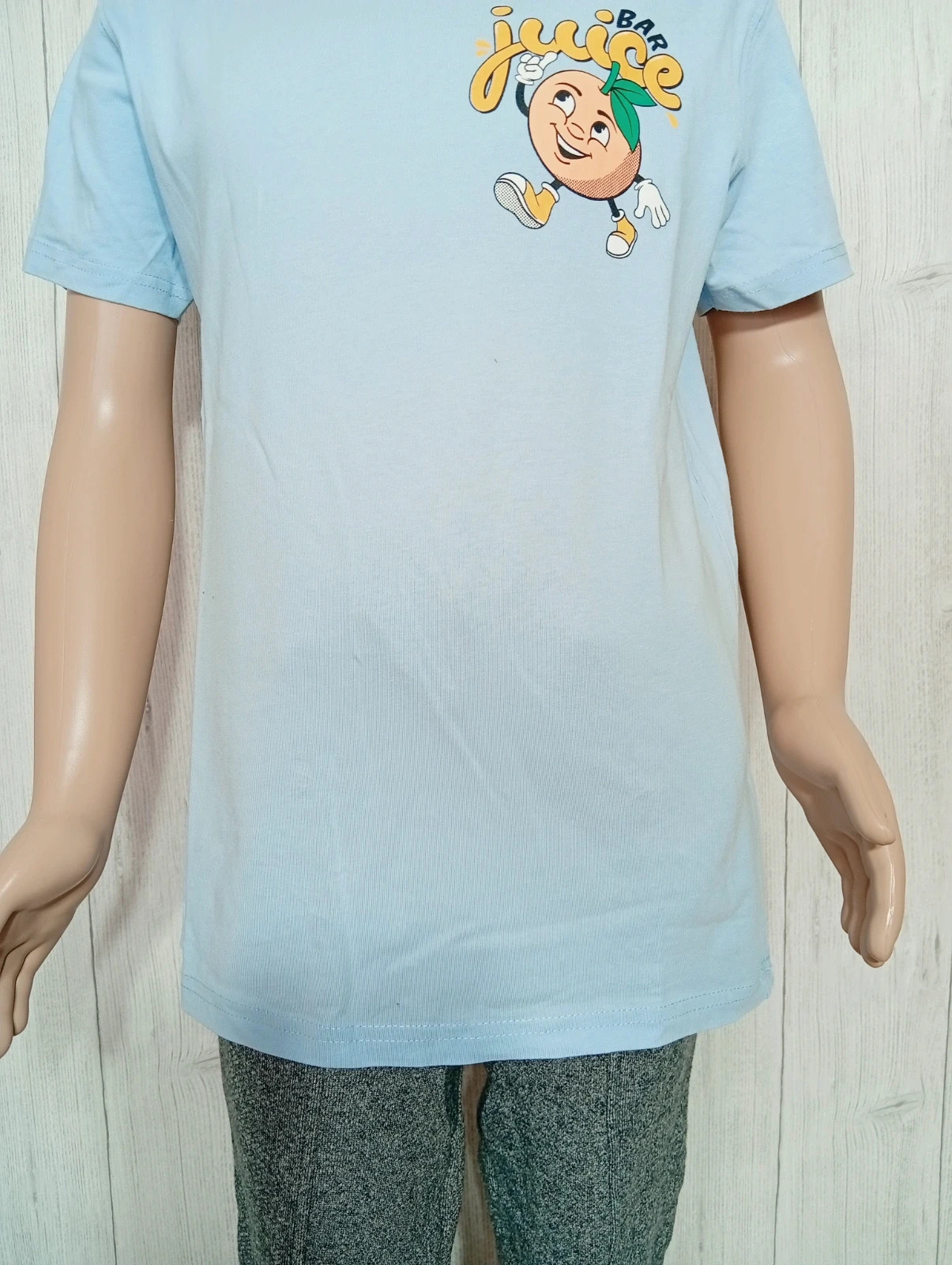 T-shirt imprimé manches courtes garcon - taille 11/12 ans (146/152 cm) - zeeman - couleur bleu clair – Zeeman – taille 11 ans / 146 cm 3