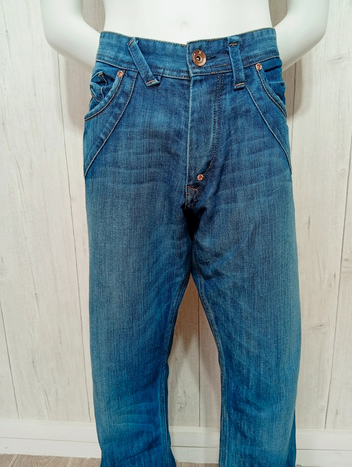 Jeans coupe droite homme - taille XXL/44 - coockers - couleur bleu- neuf – Coocker's – taille XXL 2
