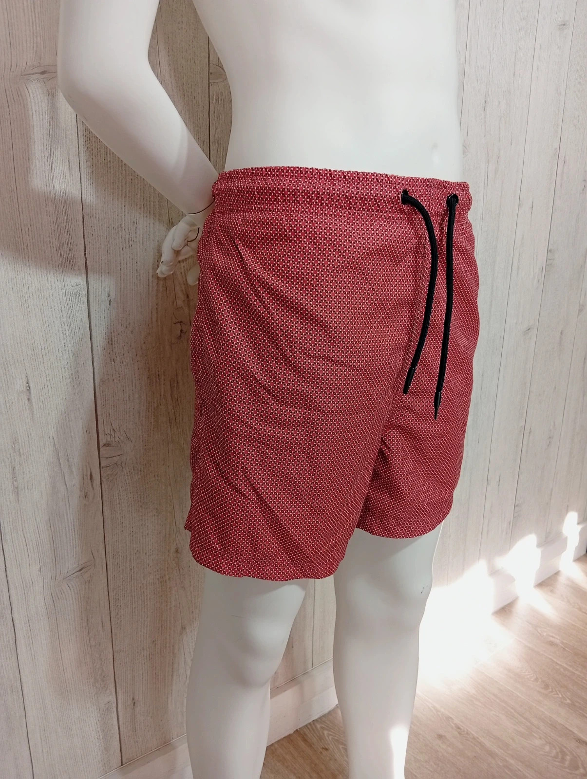 Short de bain imprimé homme - taille M/38 - primark - couleur corail blanc noir – Primark – taille M 2