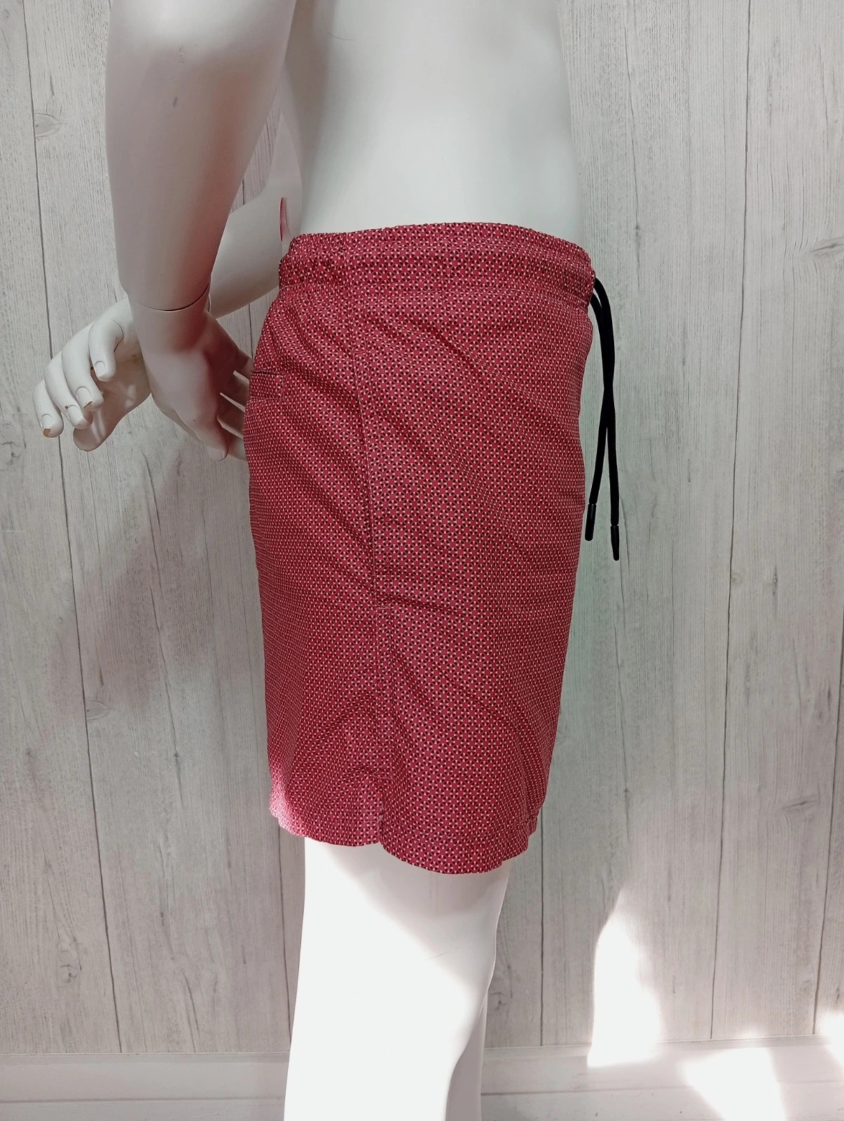 Short de bain imprimé homme - taille M/38 - primark - couleur corail blanc noir – Primark – taille M 4