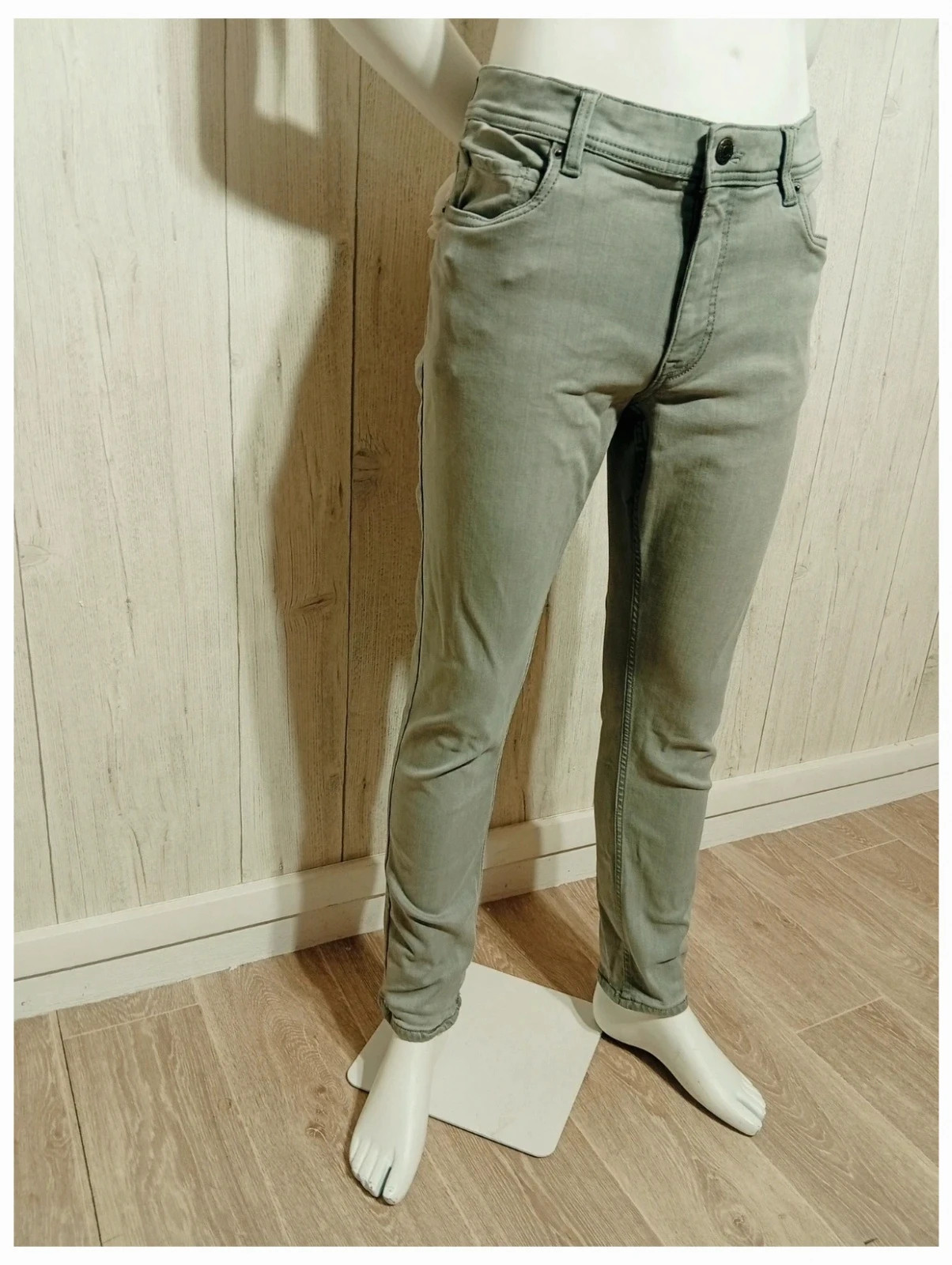 Jeans skinny homme - taille L/40 (W30/FR40) - jules - couleur gris – Jules – taille L 4