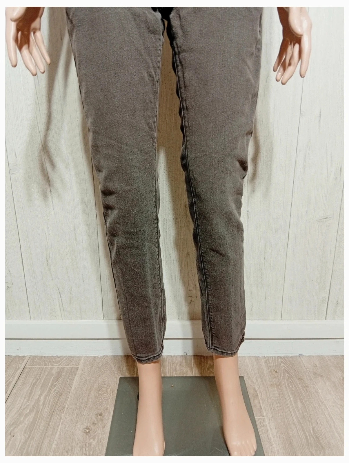 Jeans skinny femme - taille L/40 -dele denim - couleur marron – Dele-Denim – taille L / 40 / 12 3