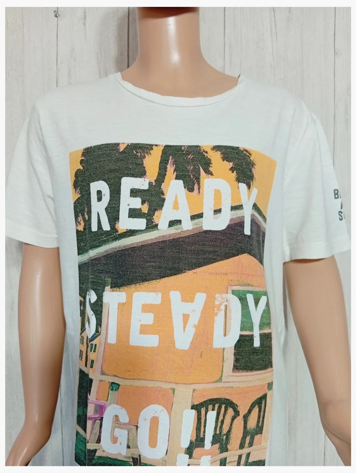 T-shirt imprime manches courtes garcon- taille 11/12 ans (152 cm) - zara boys - couleur blanc – Zara Boys – taille 12 ans / 152 cm 3