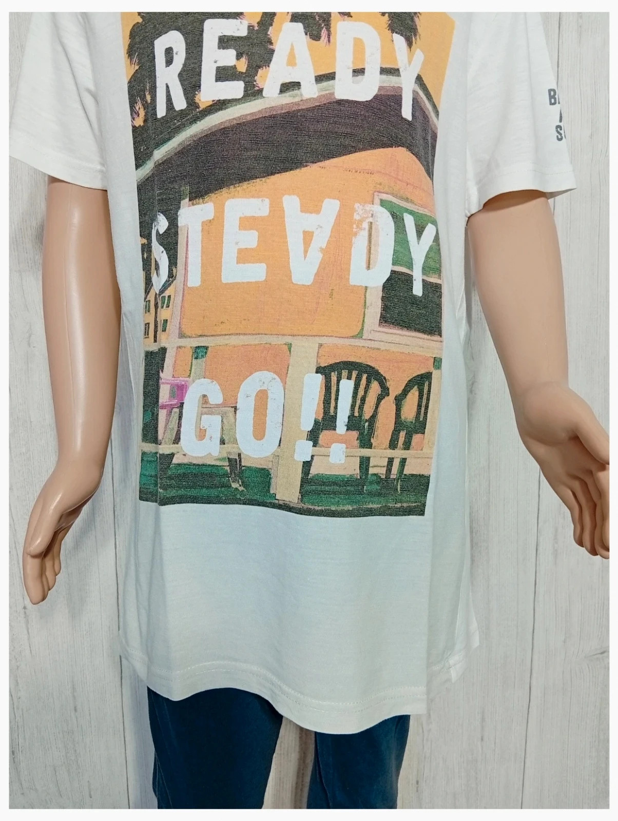 T-shirt imprime manches courtes garcon- taille 11/12 ans (152 cm) - zara boys - couleur blanc – Zara Boys – taille 12 ans / 152 cm 2