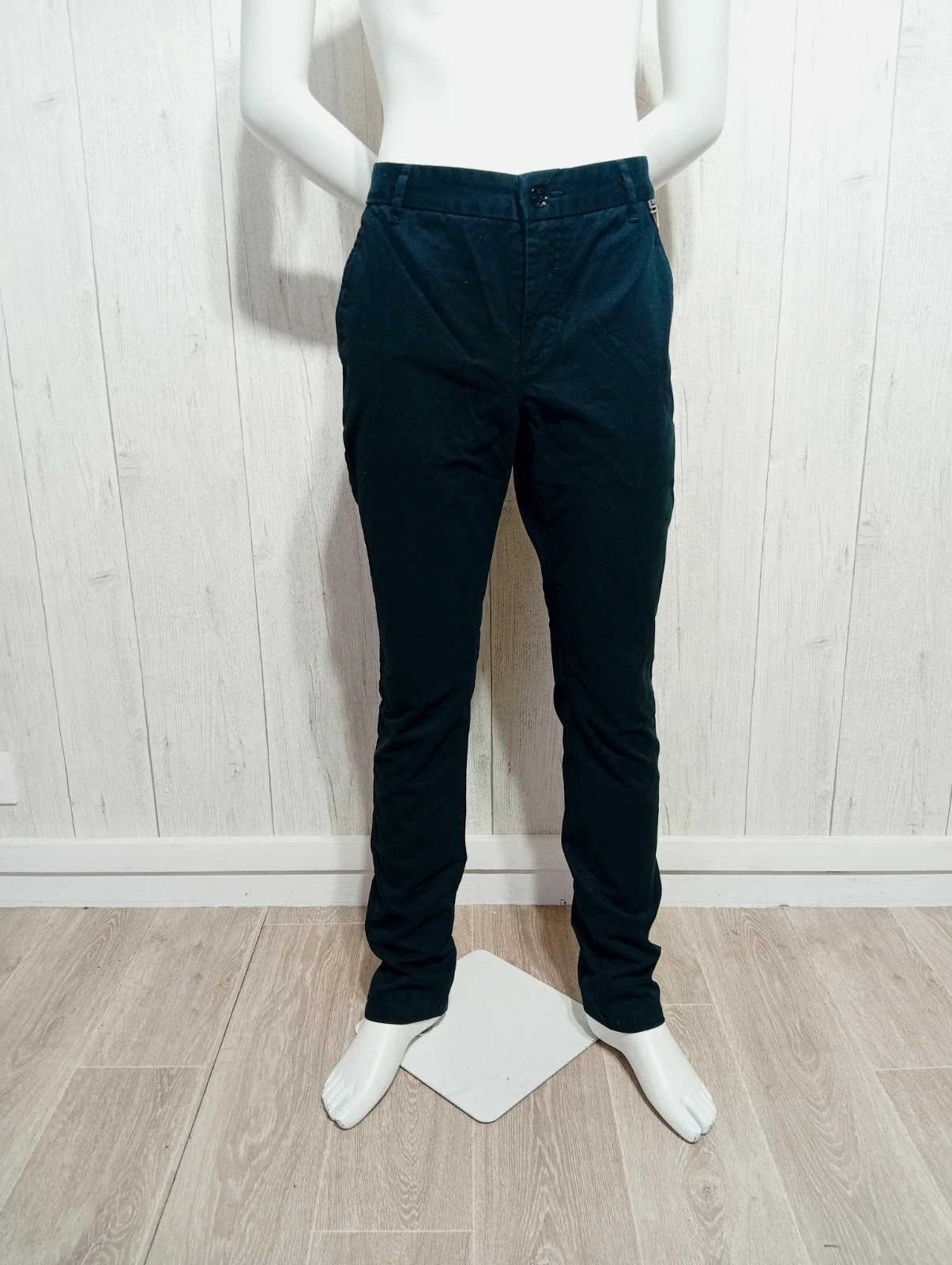 Pantalon Chino homme - taille - elevenparis - couleur noir