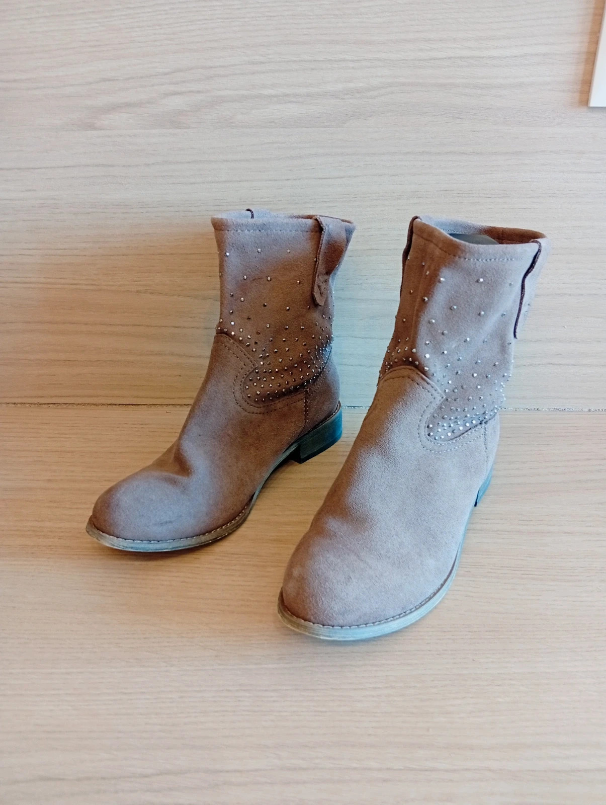 Bottines femme - taille 39 - la redoute - couleur marron – La Redoute – taille 39 2